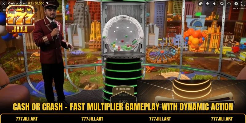 Cash Or Crash - Fast Multiplier Gameplay With Dynamic Action