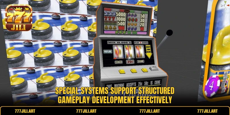 Special systems support structured gameplay development effectively