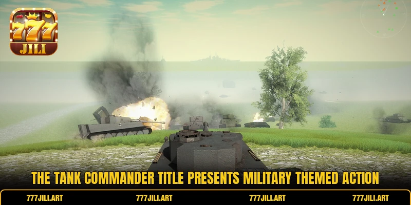 The Tank Commander title presents military themed action